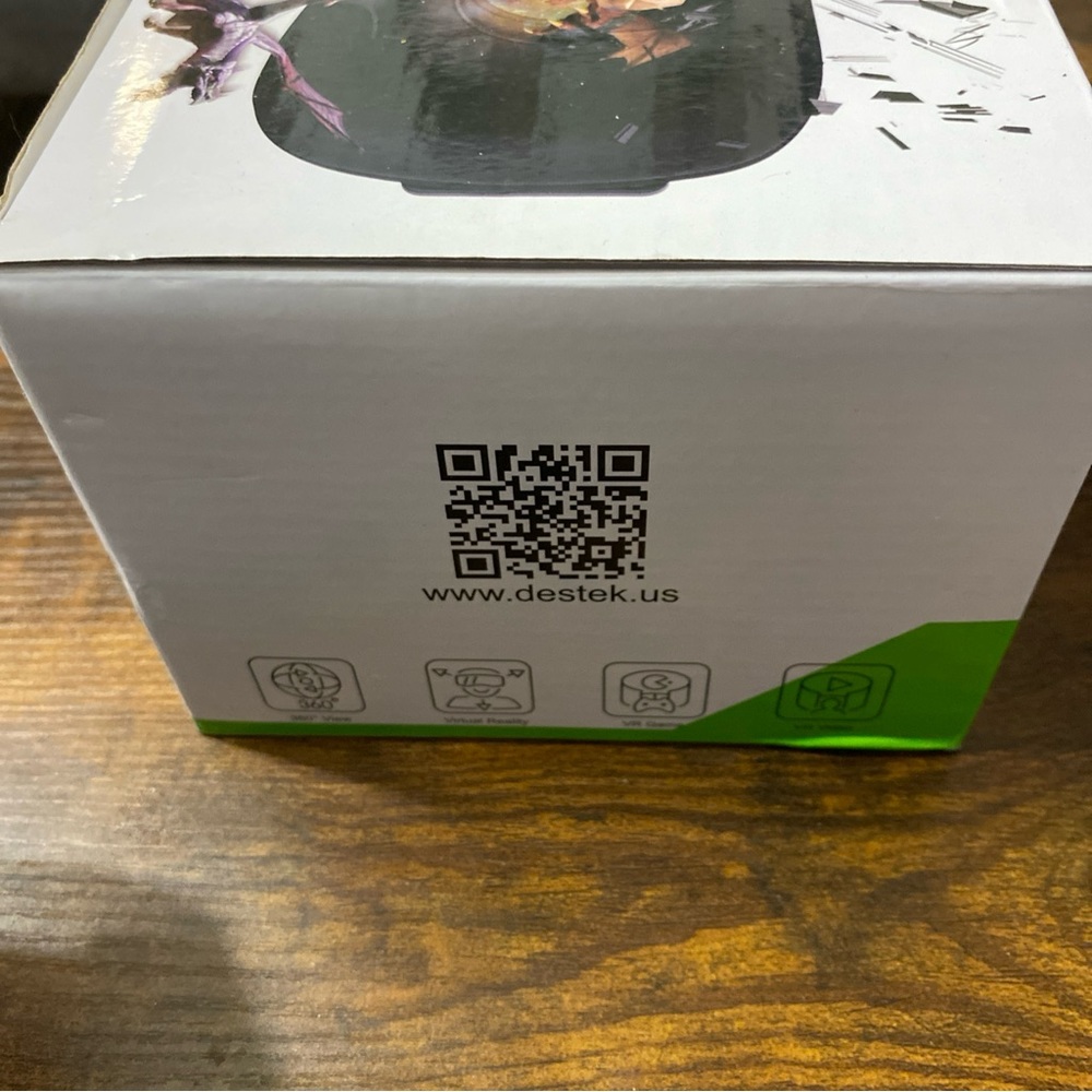 DESTEK V5 VR Headset for Phone with Controller, 110° FOV HD